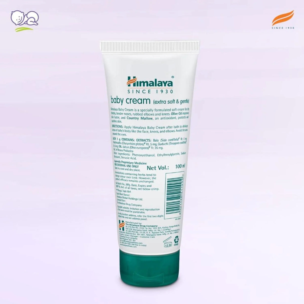 Baby Body Wash  Himalaya Gentle Wash  100ml