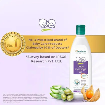 Baby Massage oil Himalaya Olive Oil & Winter Cherry