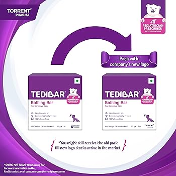 Baby Soaps Tedibar Moisturising 75g