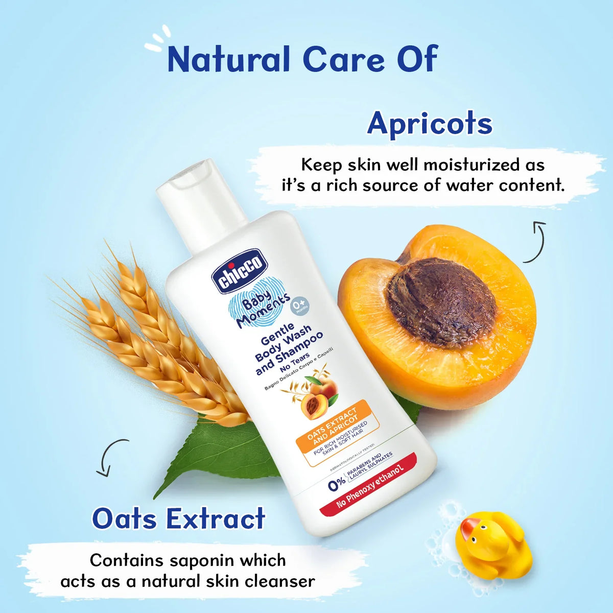 Baby Wash And Shampoo Chicco Gentle 100ml