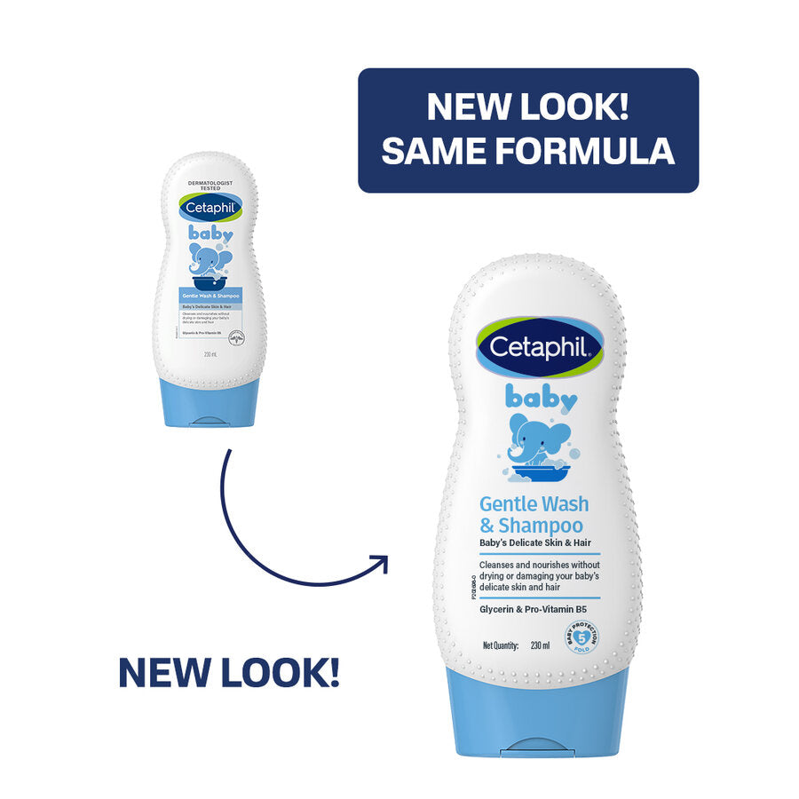 Baby Wash And Shampoo Cetaphil Gentle 230ml