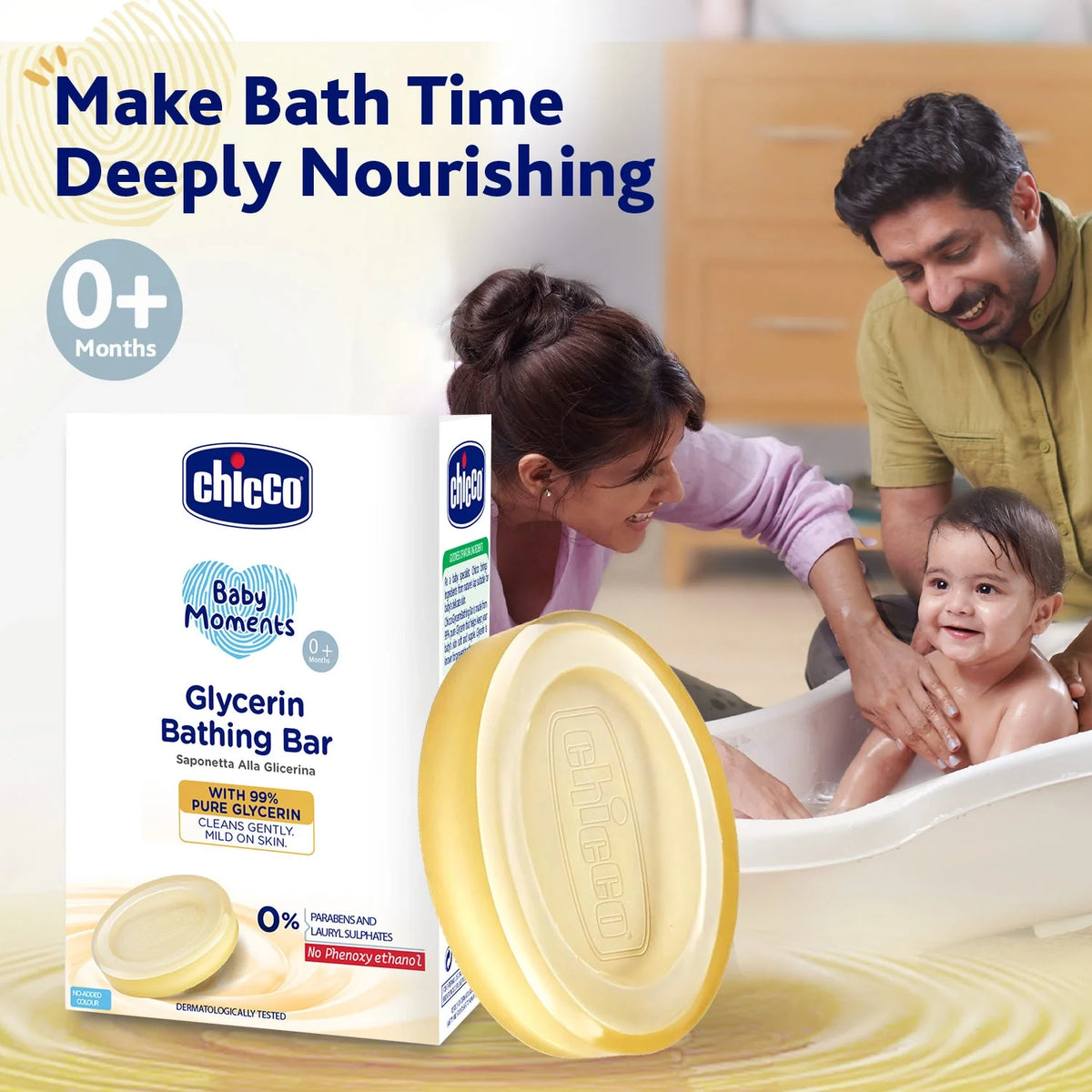 Baby Soap Chicco Glycerine 75g