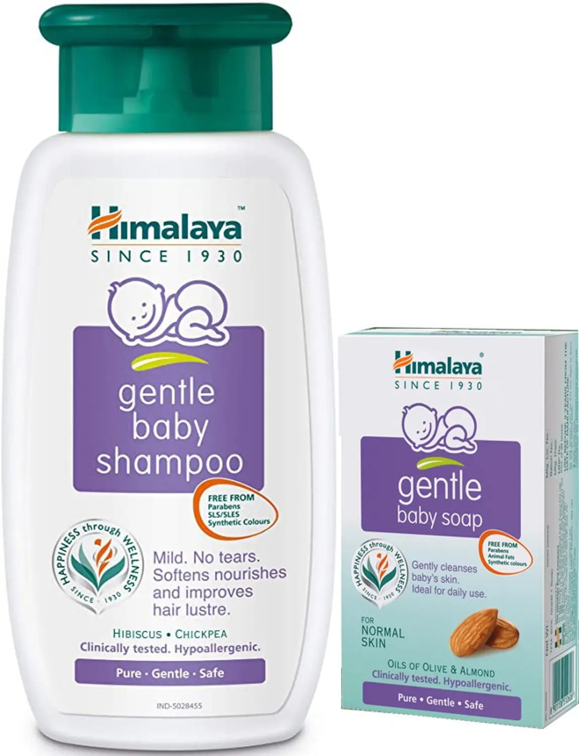 Baby Shampoo Free Baby Soap 75g Himalaya Gentle 200ml