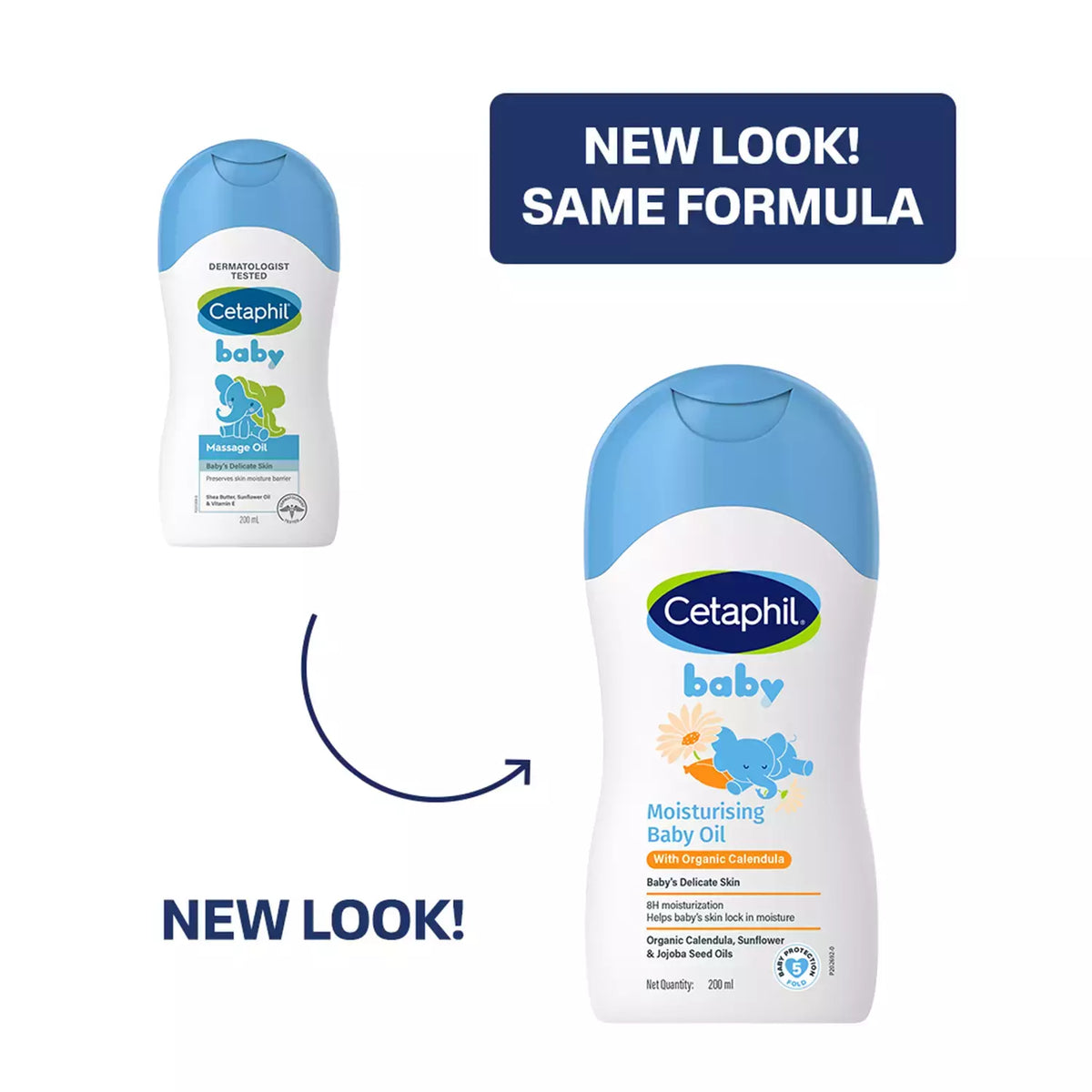 Baby Massage oil Cetaphil Moisturising 200ml