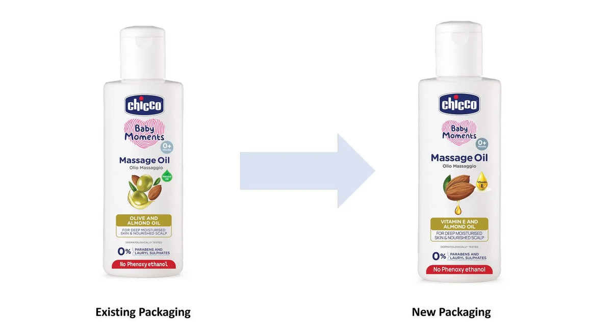 Baby Massage oil Chicco Olive and Almond Oil  100ml