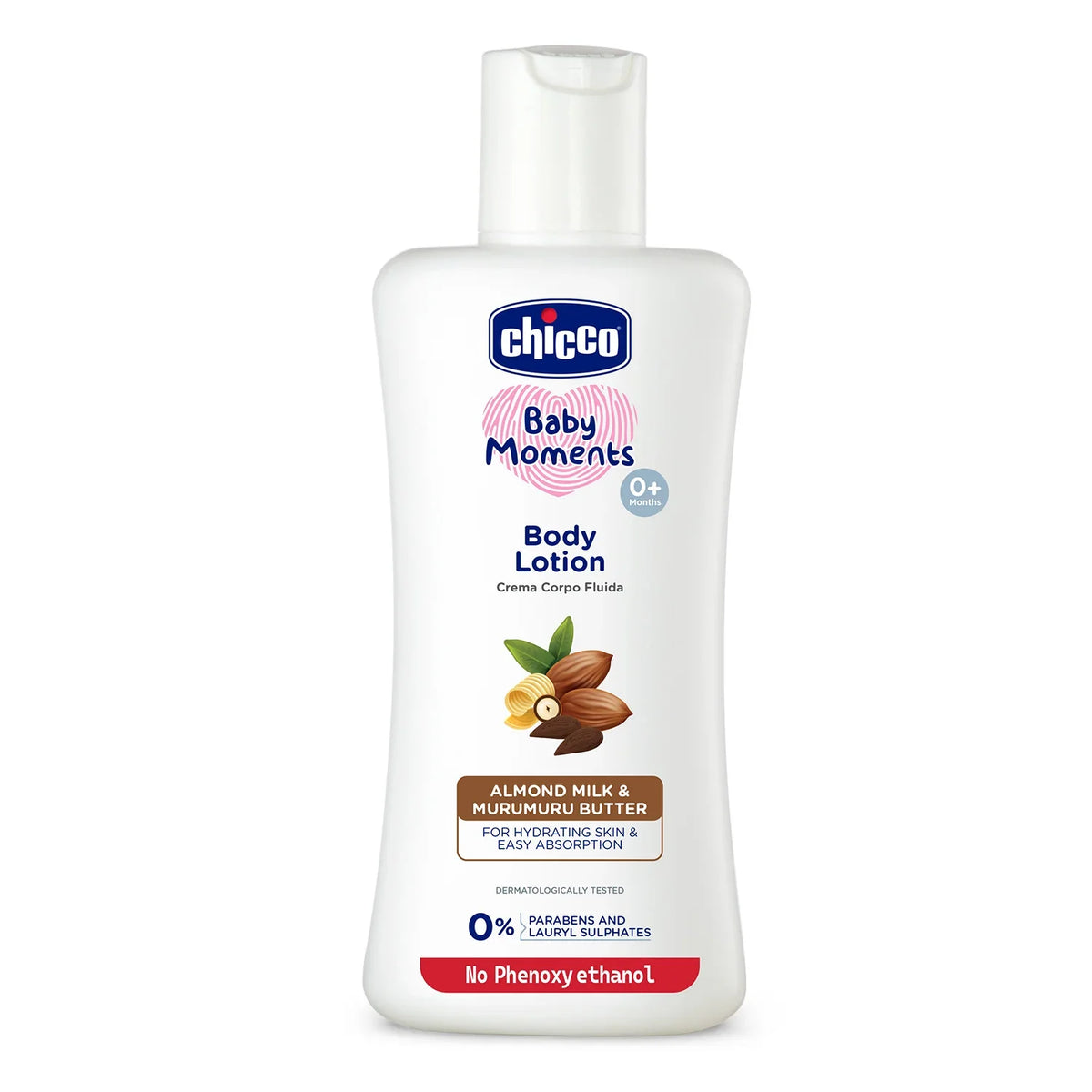 Baby Lotion  Chicco Almond Milk & Murumuru Butter 100ml