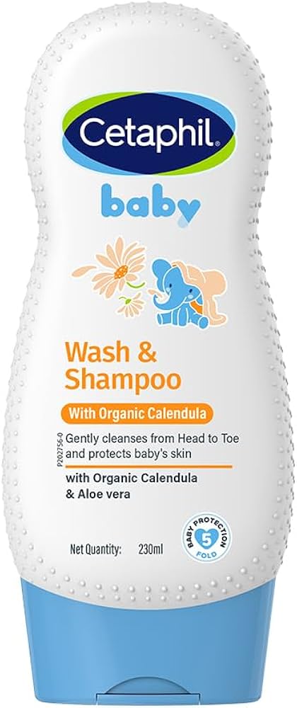Baby Wash And Shampoo Cetaphil Organic Calendula 230ml