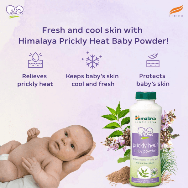 Baby Powder Himalaya Prickly heat
