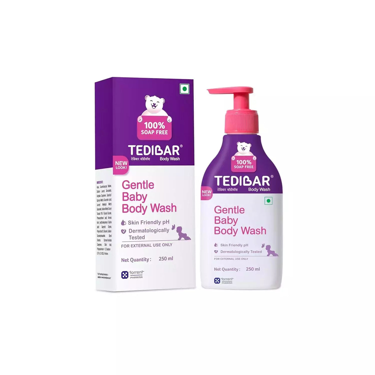 Baby Body Wash  Tedibar Gentle 250ml