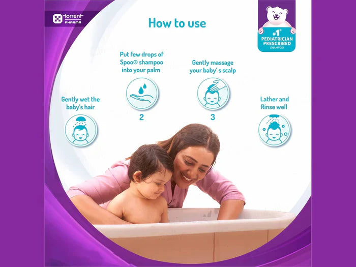 Baby Spoo Shampoo Tedibar Gentle  125ml